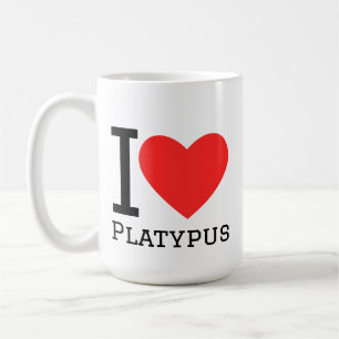 Ich liebe Schnabeltier Kaffeetasse