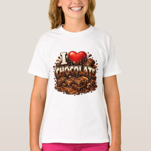 Ich liebe Schokolade T-Shirt
