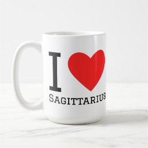 Ich liebe Schütze Kaffeetasse