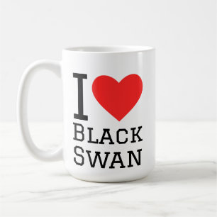 Ich liebe schwarzen Schwan  Kaffeetasse