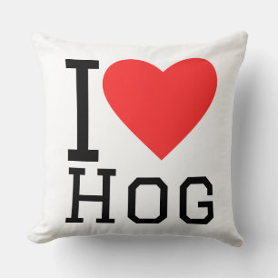 Ich liebe Schwein Kissen