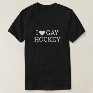 ICH LIEBE SCHWULES HOCKEY - erhitzte Rivalität Kla T-Shirt
