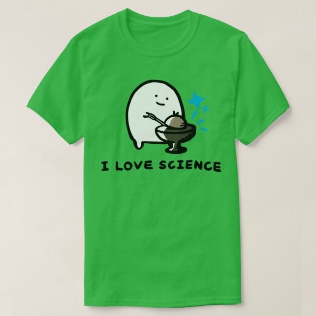 Ich liebe Science Demon Core  T-Shirt (Design vorne)