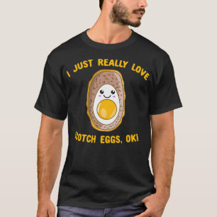 Ich liebe Scotch Eggs Ok Kawaii Scotch Ei T-Shirt