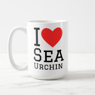Ich liebe Seeigel Kaffeetasse