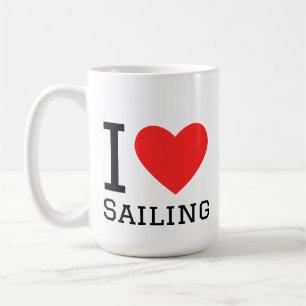 Ich liebe Segeln Kaffeetasse