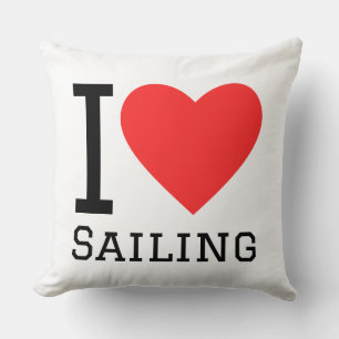 Ich liebe Segeln Kissen