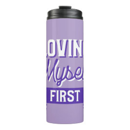 Ich liebe selbst die Liebe Thermosbecher