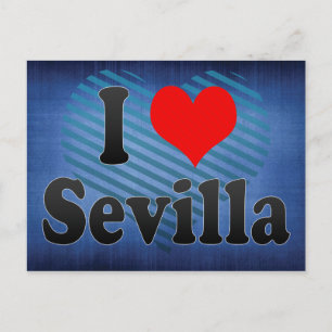Ich Liebe Sevilla, Spanien. Me Encanta Sevilla, Sp Postkarte