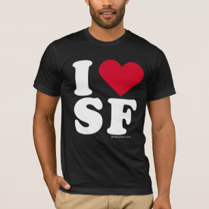 "ICH LIEBE SF" "ICH LIEBE SAN FRANCISCO " T-Shirt