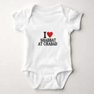 Ich Liebe Shabbat in Chabad Baby Strampler