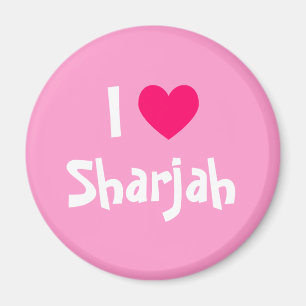 Ich liebe Sharjah Magnet