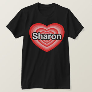 Ich Liebe Sharon. Ich Liebe dir Sharon. Herz T-Shirt
