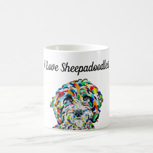 Ich Liebe Sheepadoodles 11 oz. Tasse
