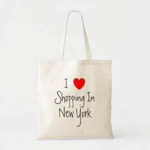 Ich Liebe Shopping in New York Tragetasche