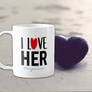 Ich Liebe sie... (Angewohnt), Valentinstag Kaffeetasse