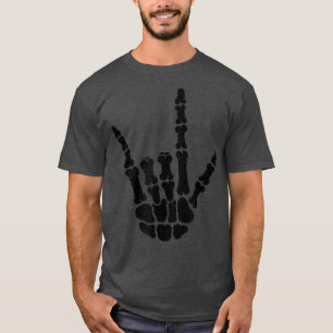 Ich Liebe Sie ASL American Sign Language Skeleton T-Shirt