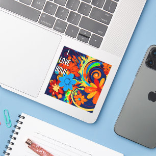 Ich Liebe Sie Aufkleber