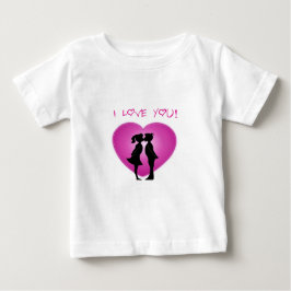 Ich Liebe Sie Baby T-shirt