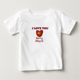 Ich Liebe Sie Berry viel Baby T-shirt
