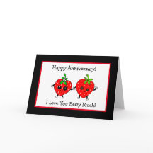 Ich Liebe Sie Berry viel Glück Jahrestag