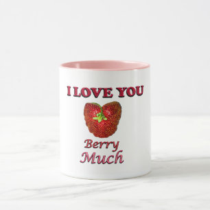 Ich Liebe Sie Berry viel Tasse