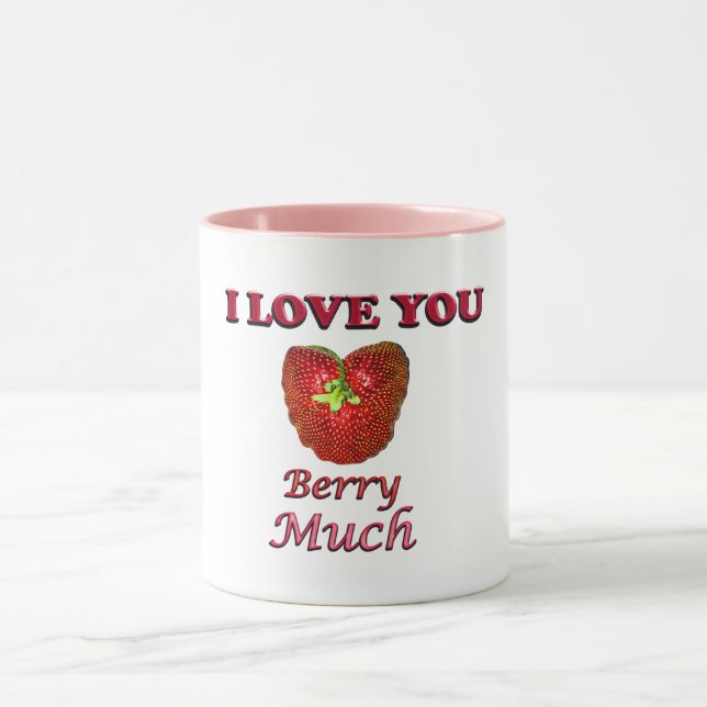 Ich Liebe Sie Berry viel Tasse (Zentrum)