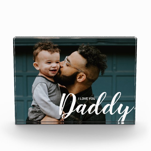 Ich Liebe Sie Daddy Custom Foto (Vorderseite)
