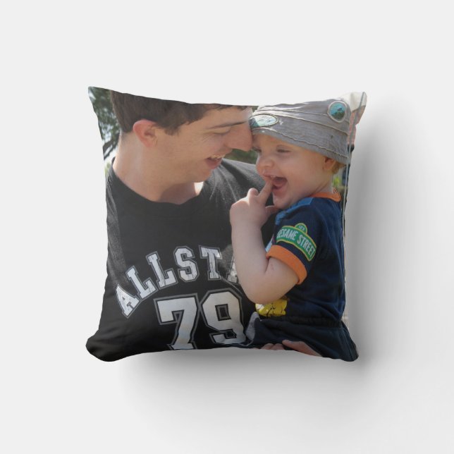 Ich Liebe Sie Daddy Custom Foto Kissen (Vorderseite)