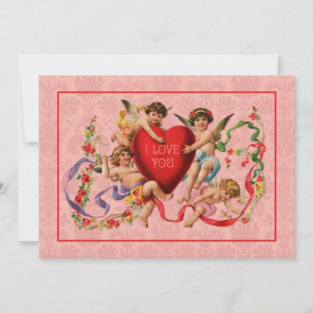 Ich Liebe Sie Einladung (Vorderseite)