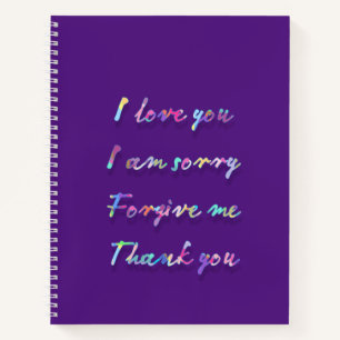 Ich Liebe, Sie entschuldigen mich Spiral Notebook Notizbuch