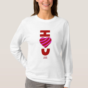 Ich Liebe Sie Frauen-Langschläfer-Shirt T-Shirt