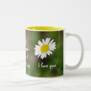 "Ich Liebe Sie für immer" GÄNSEBLÜMCHEN Tasse