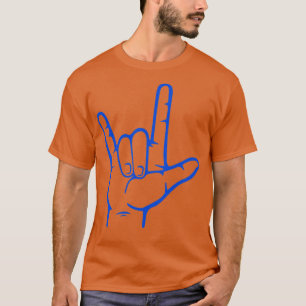 Ich Liebe, Sie geben die amerikanische Gebärdenspr T-Shirt