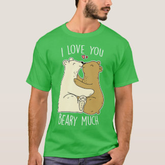 Ich Liebe, Sie haben viel Niedliche Valentinbären. T-Shirt