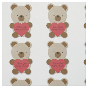Ich Liebe, Sie haben viel Niedlichen Teddybär Stoff