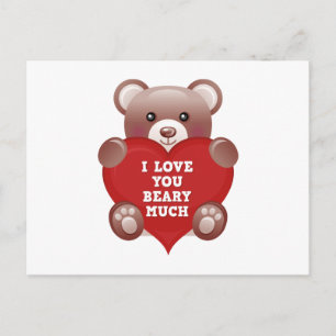Ich Liebe, Sie haben viel zu sehen Postkarte