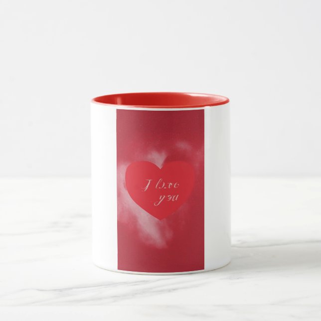 Ich Liebe Sie Herzenslust Tasse (Zentrum)