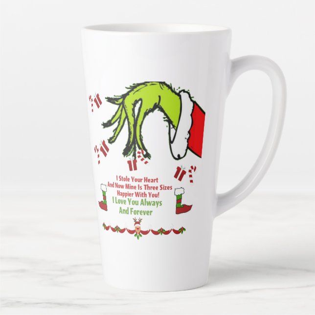 Ich Liebe Sie immer und für immer Milchtasse (Rechts)