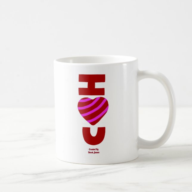Ich Liebe Sie Kaffee Tasse (Rechts)