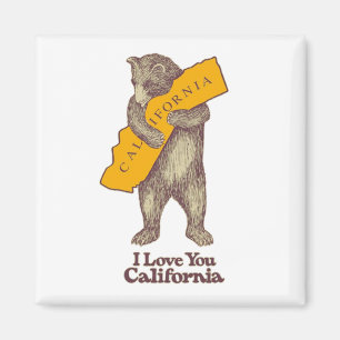 Ich Liebe Sie Kalifornien Magnet
