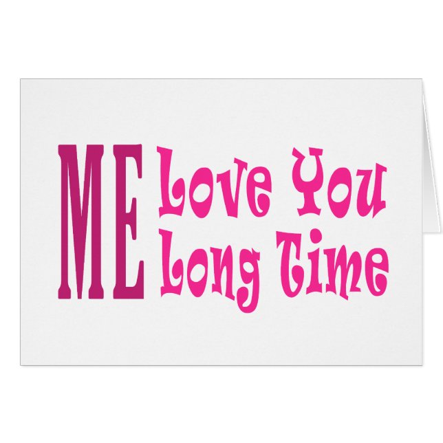 Ich Liebe Sie lange Zeit (Vorderseite (Horizontal))