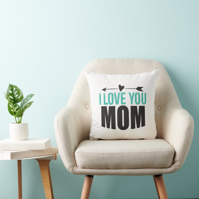 Ich Liebe Sie Mama Kissen (Stuhl )
