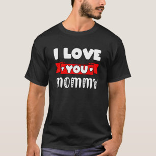 Ich Liebe Sie Mama Ladys Damen Mutter Mama Mutter T-Shirt