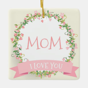 Ich Liebe Sie Mama Muttertag   Ornament