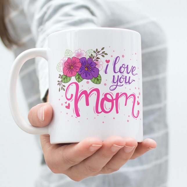 Ich Liebe Sie Mama | Muttertagskaffee - Tasse (Von Creator hochgeladen)