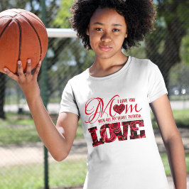 Ich Liebe Sie Mama Name Floral Mothers Day Kids T-Shirt