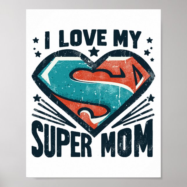 Ich Liebe Sie Mama Poster (Vorne)