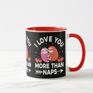 Ich Liebe Sie mehr als Nickerchen Tasse