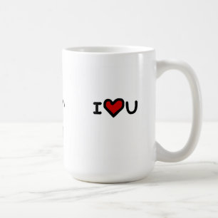 "Ich Liebe Sie mehr als Tee " Tasse